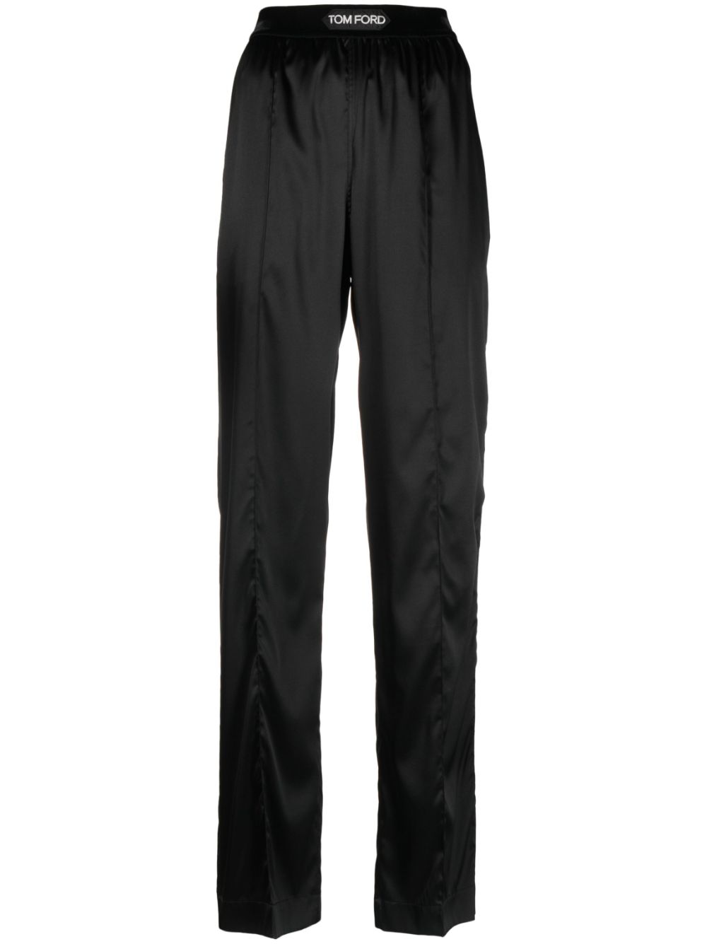 Tom Ford Trousers Black Silk