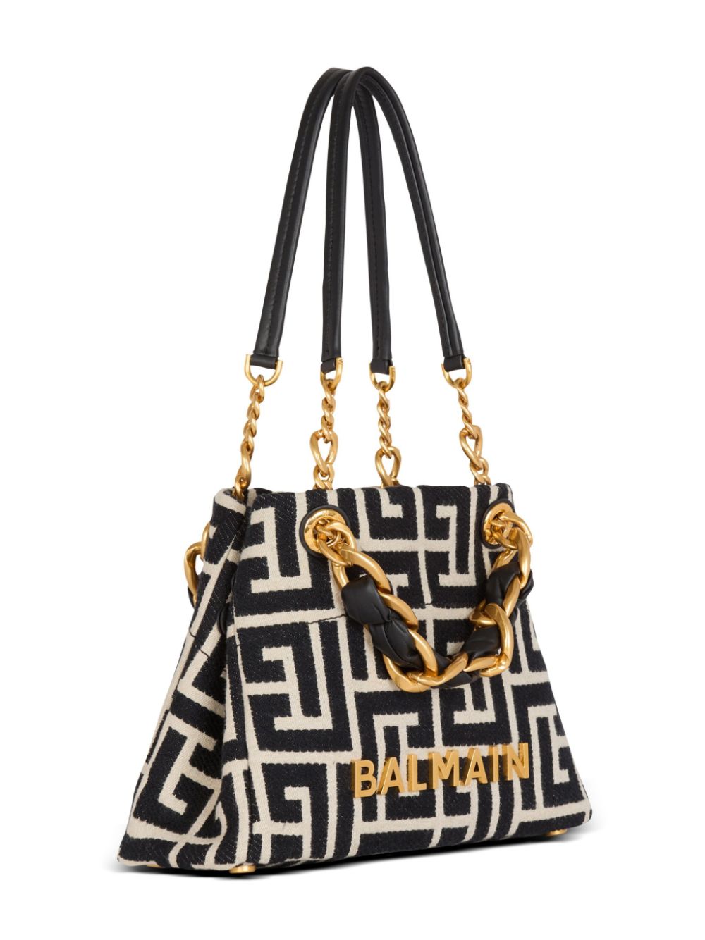 Balmain Bags Black Cotton Polyester