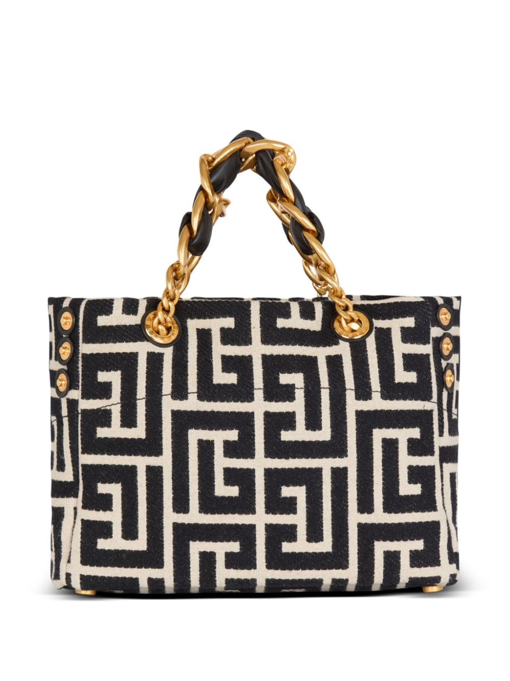 Balmain Bags Black Cotton Polyester