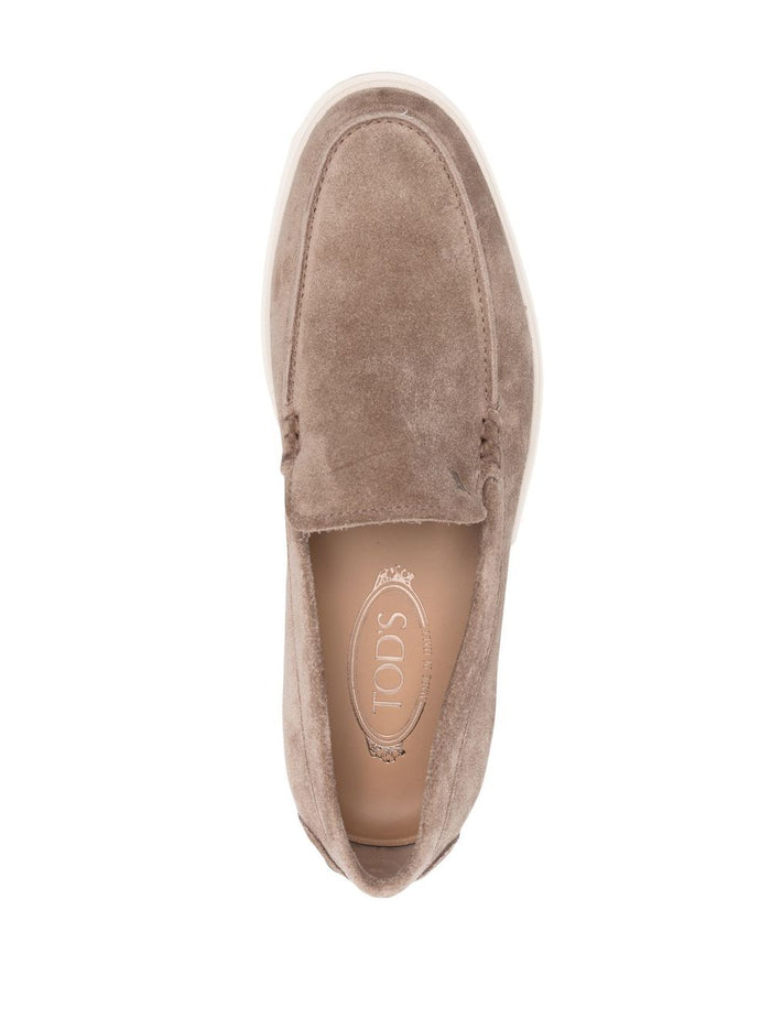 Tods Flat Shoes Marrone Chiaro