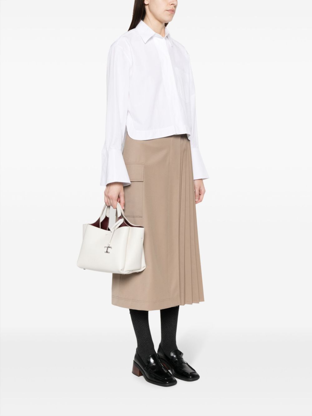Tods Bags White Calf Leather