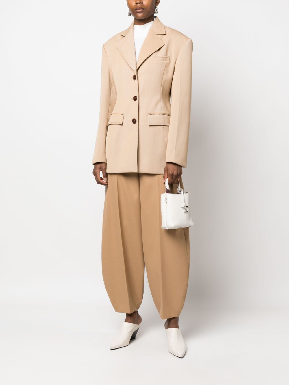 Tods Bags White Calf Leather