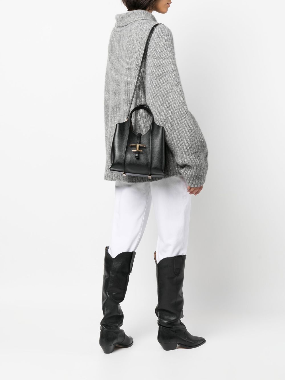 Tods Bags Black Calf Leather