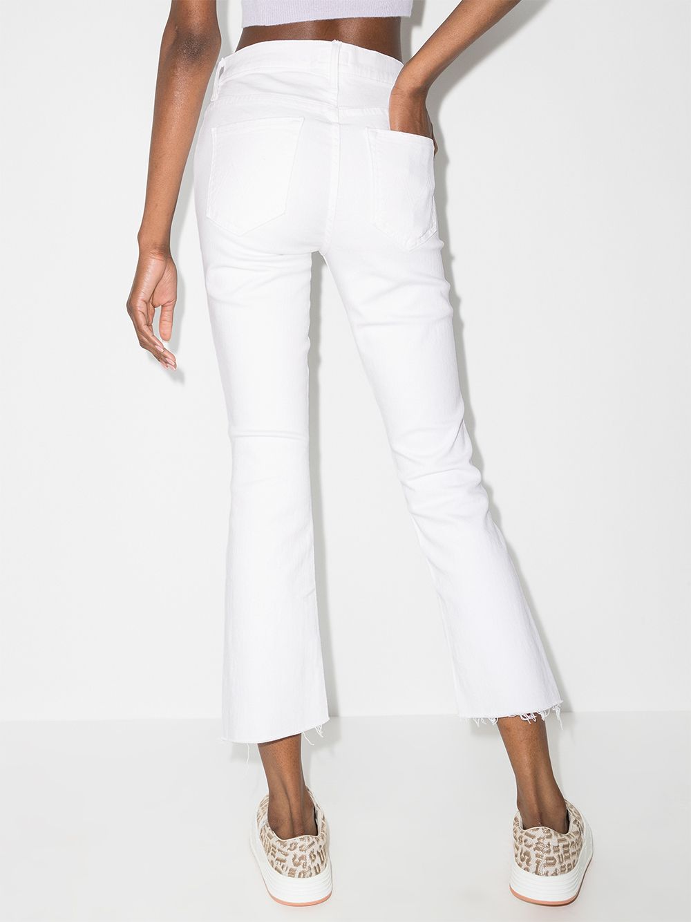Mother Jeans White Cotton