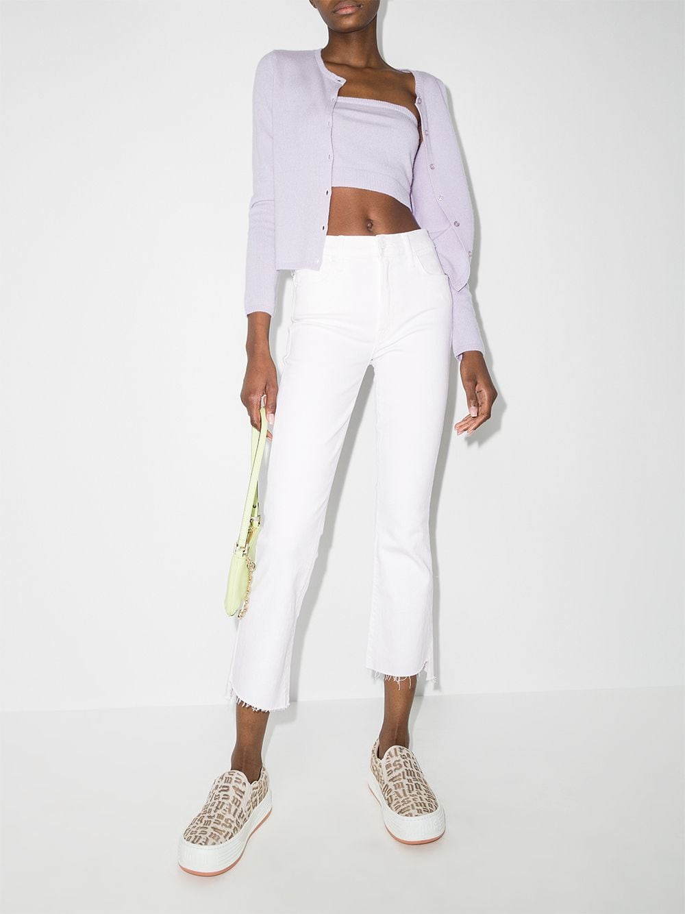 Mother Jeans White Cotton