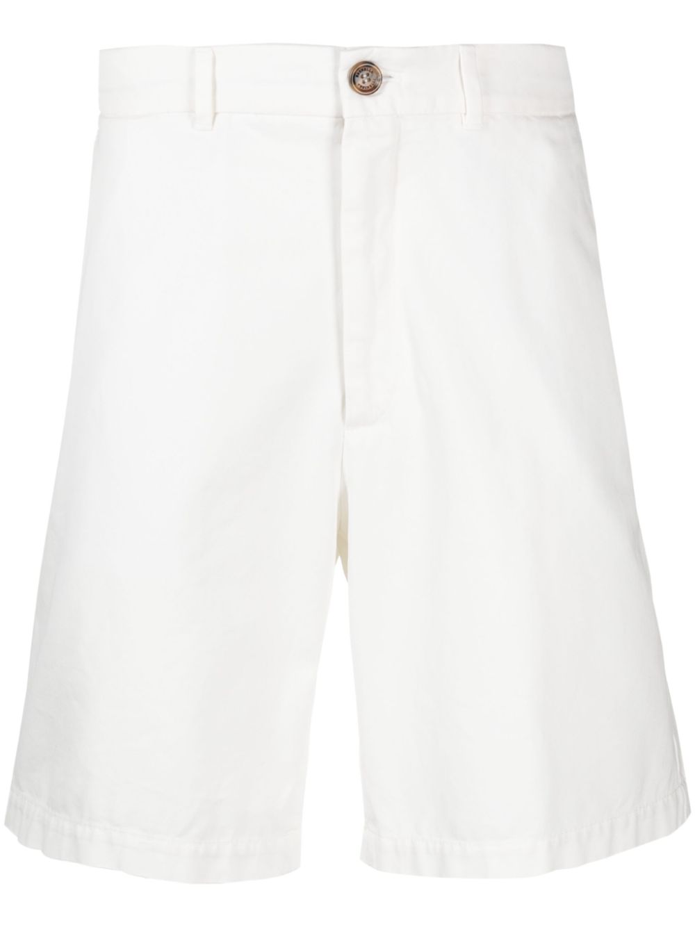 Brunello Cucinelli Shorts Bianco Cotton