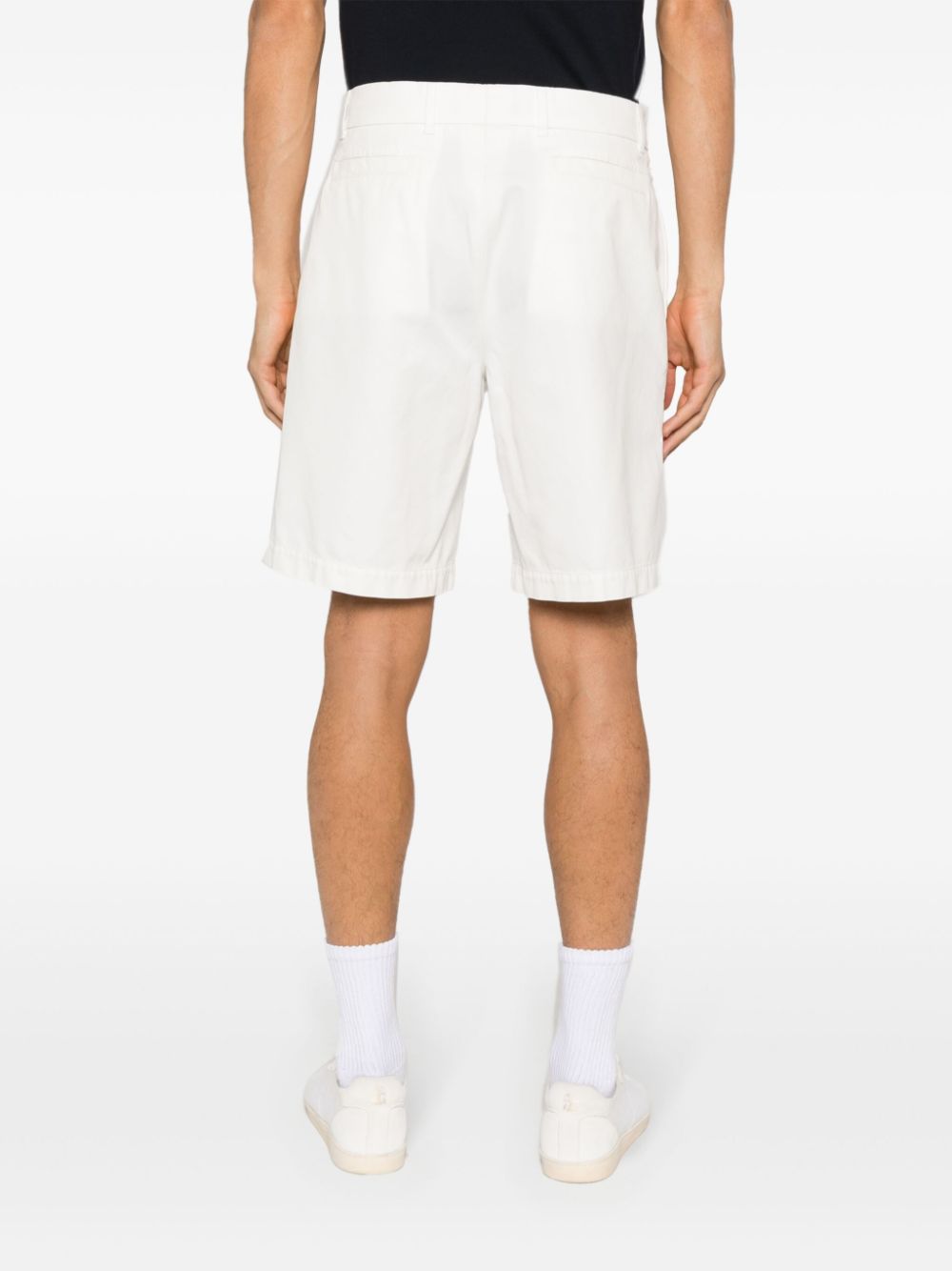 Brunello Cucinelli Shorts Bianco Cotton