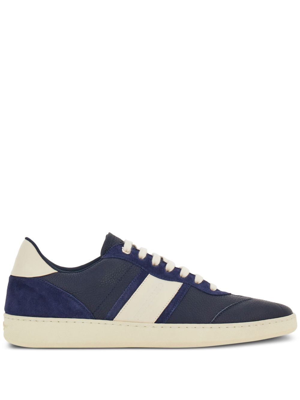 Ferragamo Sneakers Blue Lining: Fabric
