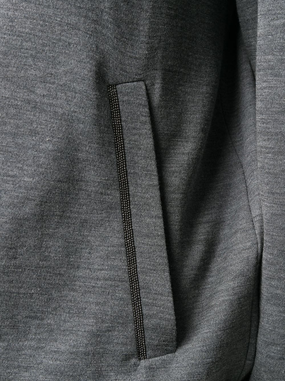 Brunello Cucinelli Sweaters Grigio Scuro Polyamide