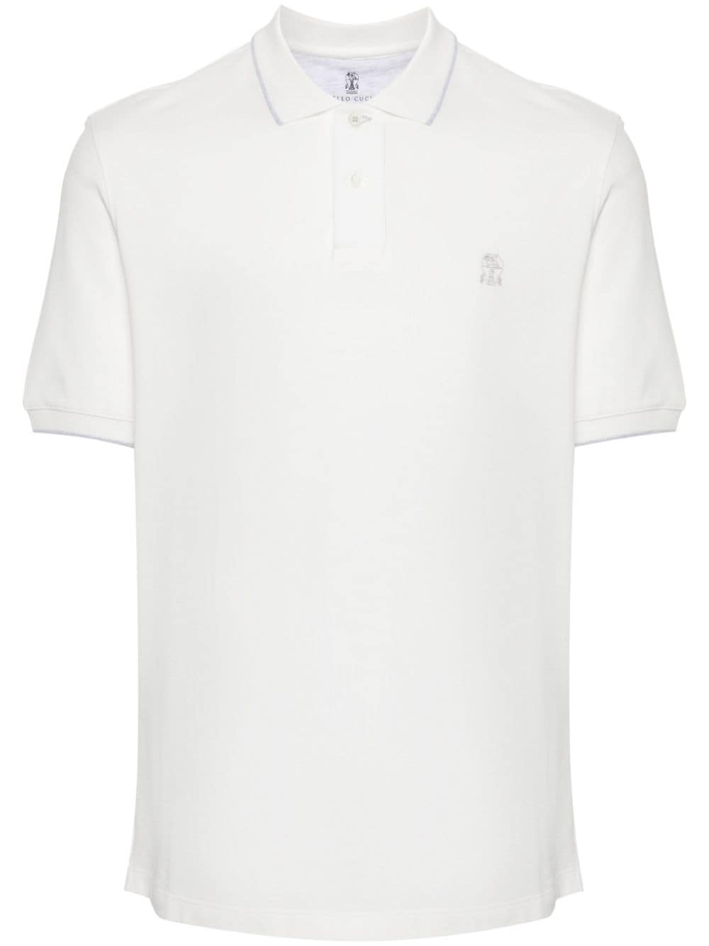 Brunello Cucinelli T-Shirts And Polos Bianco Cotton
