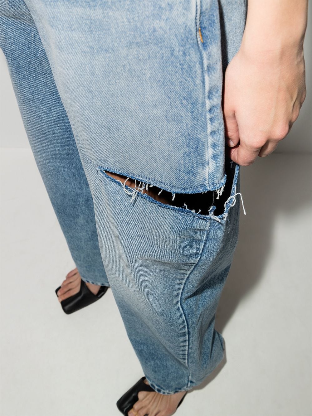 Maison Margiela Jeans Clear Blue Cotton