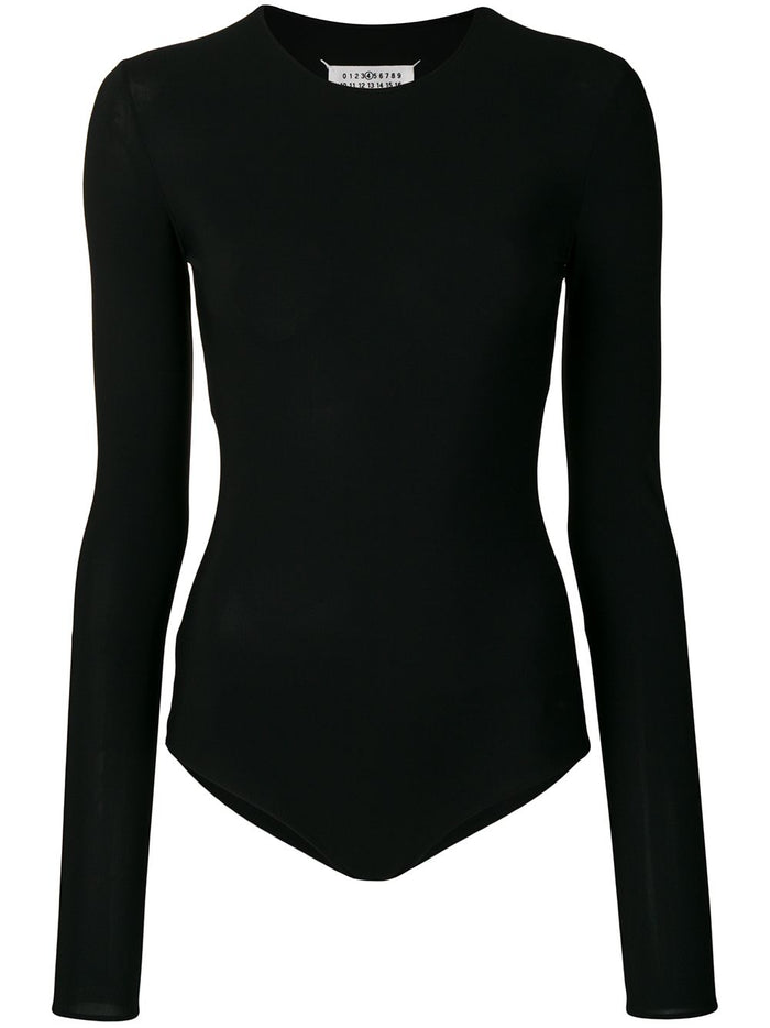 Maison Margiela Top Black Polyamide