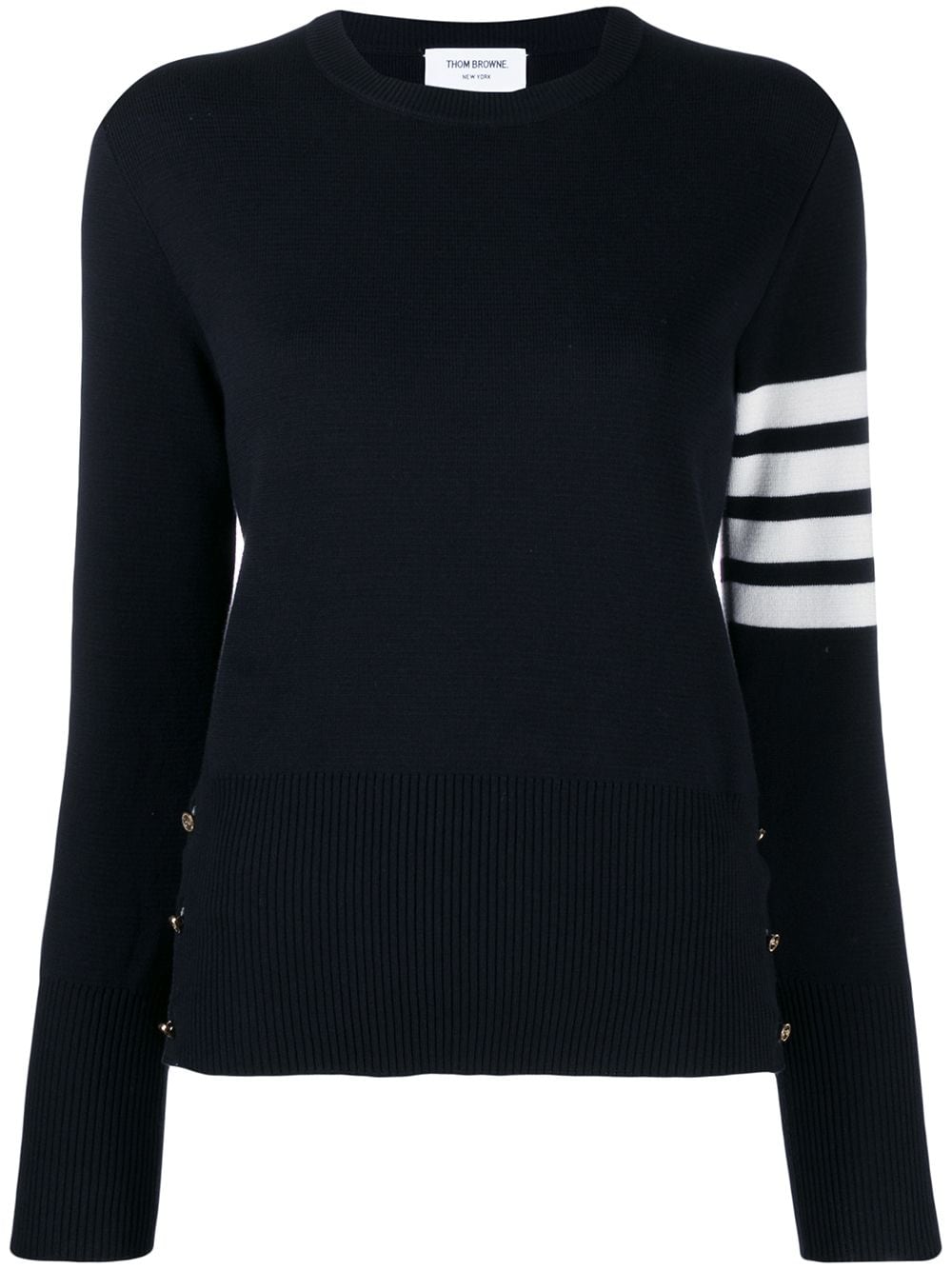 Thom Browne Sweaters Blue Cotton
