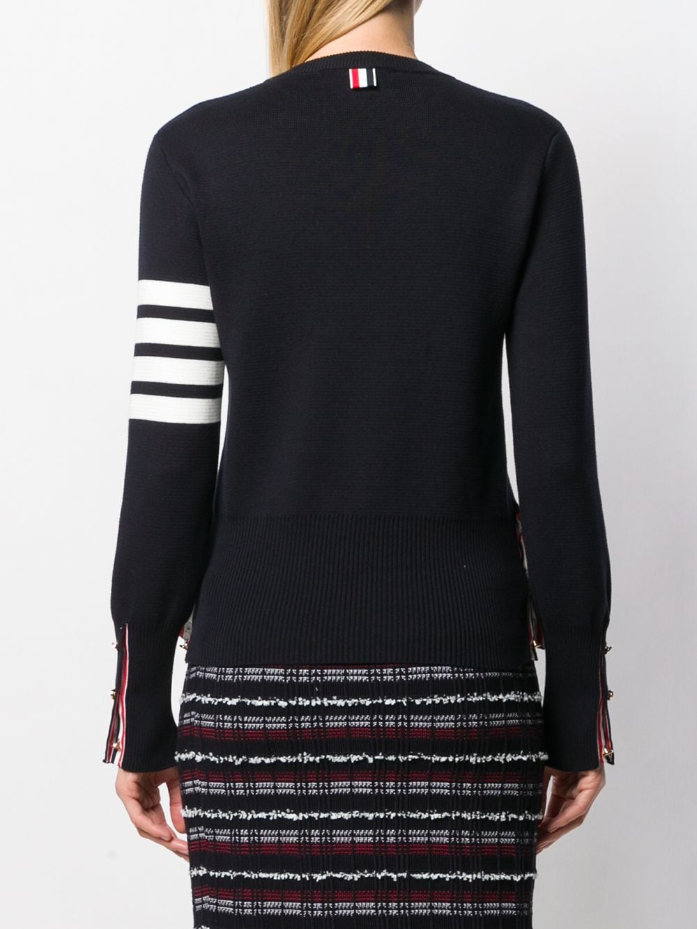 Thom Browne Sweaters Blue Cotton
