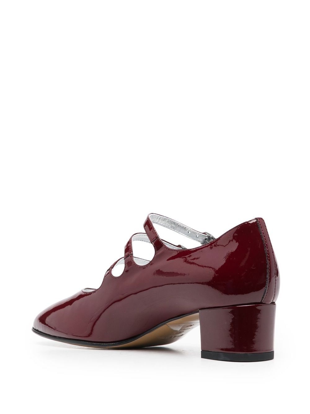 Carel Paris With Heel Bordeaux Calf Leather