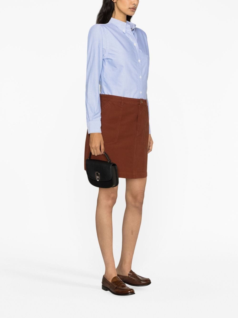 Thom Browne Shirts Clear Blue Cotton