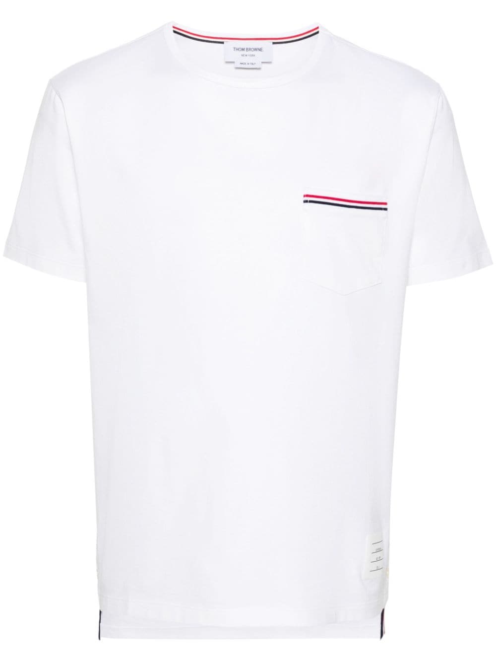 Thom Browne T-Shirts And Polos White Cotton
