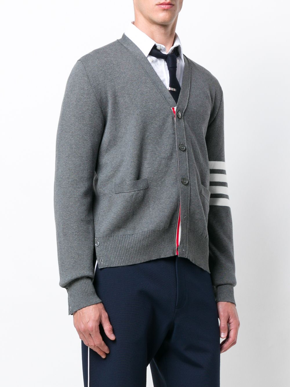 Thom Browne Sweaters Grey Cotton
