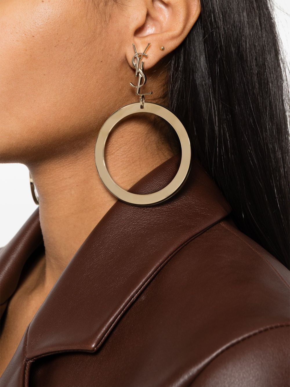 Saint Laurent Bijoux Golden Brass