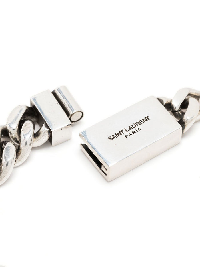 Saint Laurent Bijoux Silver Brass