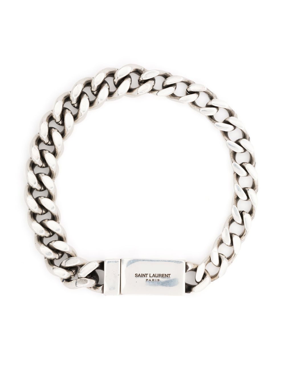 Saint Laurent Bijoux Silver Brass