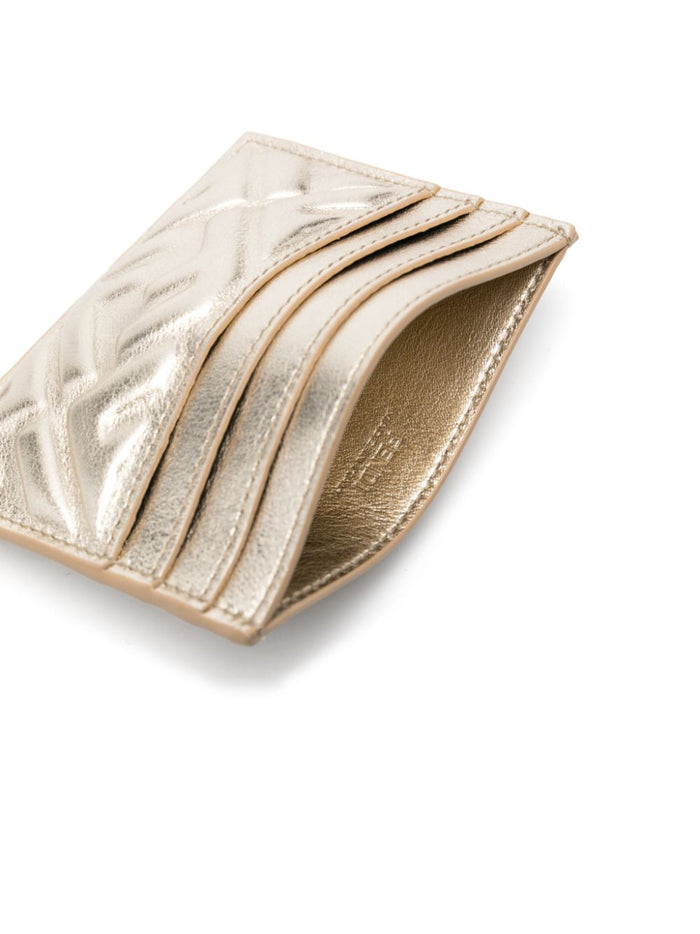Fendi Wallets Silver Furs & Skins->leather100 %