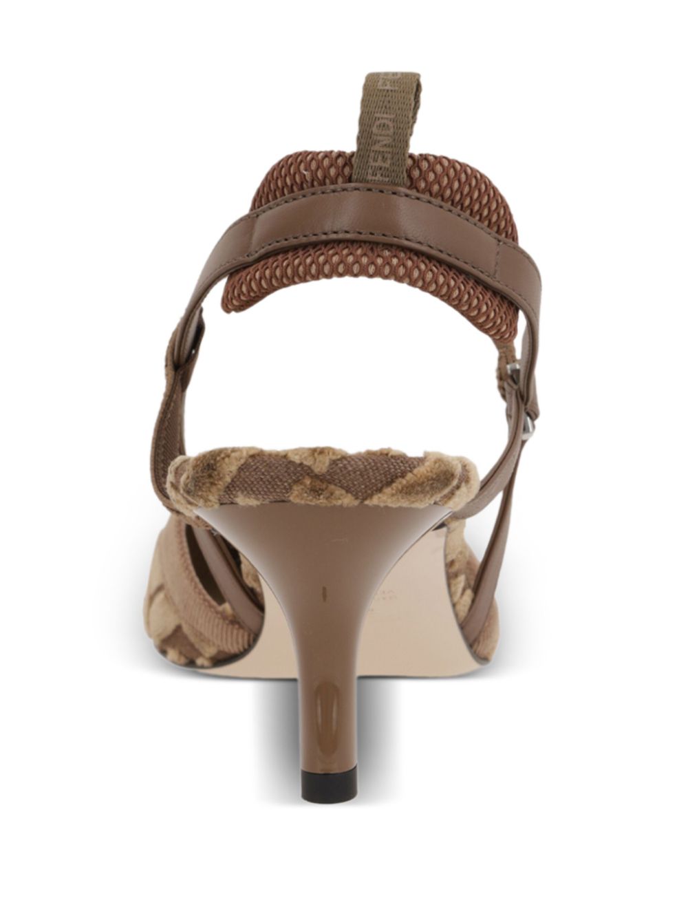 Fendi With Heel Camel