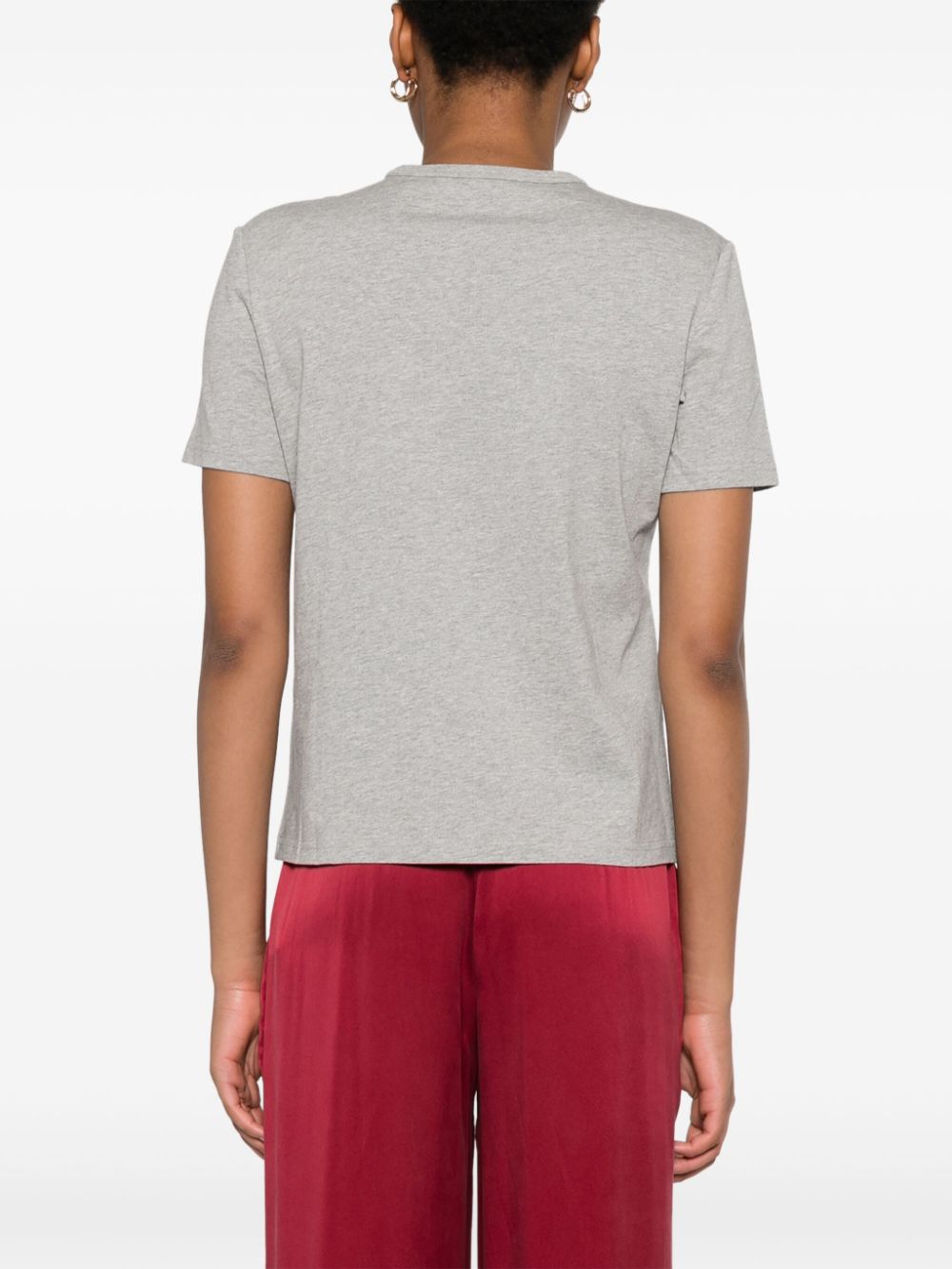 Tory Burch T-Shirts And Polos Grey Cotton