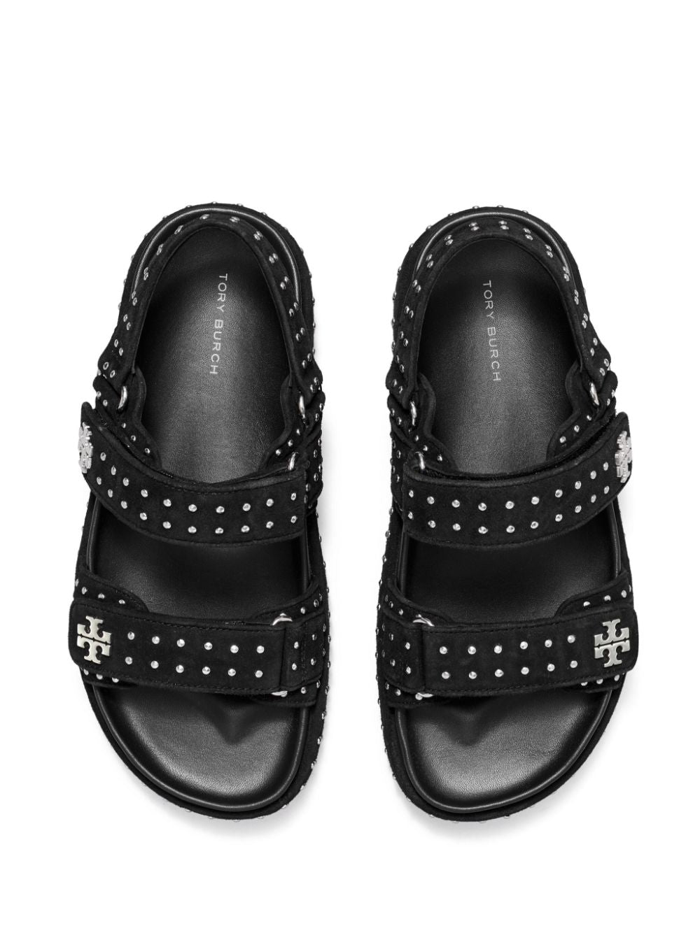 Tory Burch Sandals Black Suede