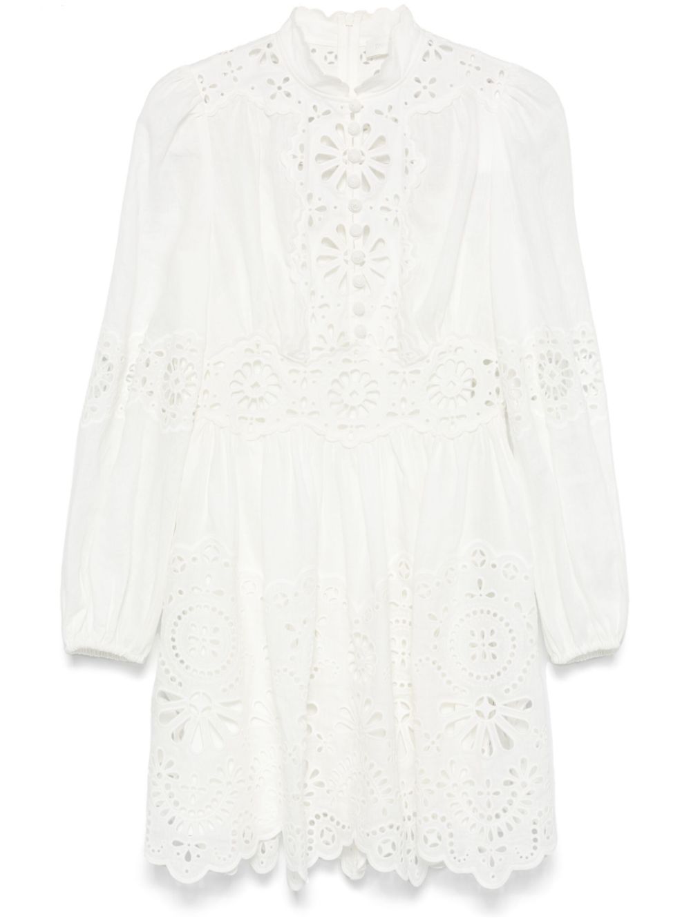 Zimmermann Dresses White Polyester Elastane