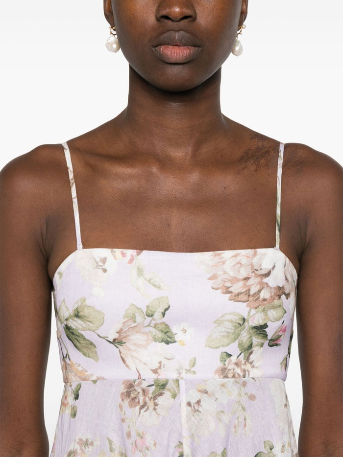 Zimmermann Dresses Lilac Linen