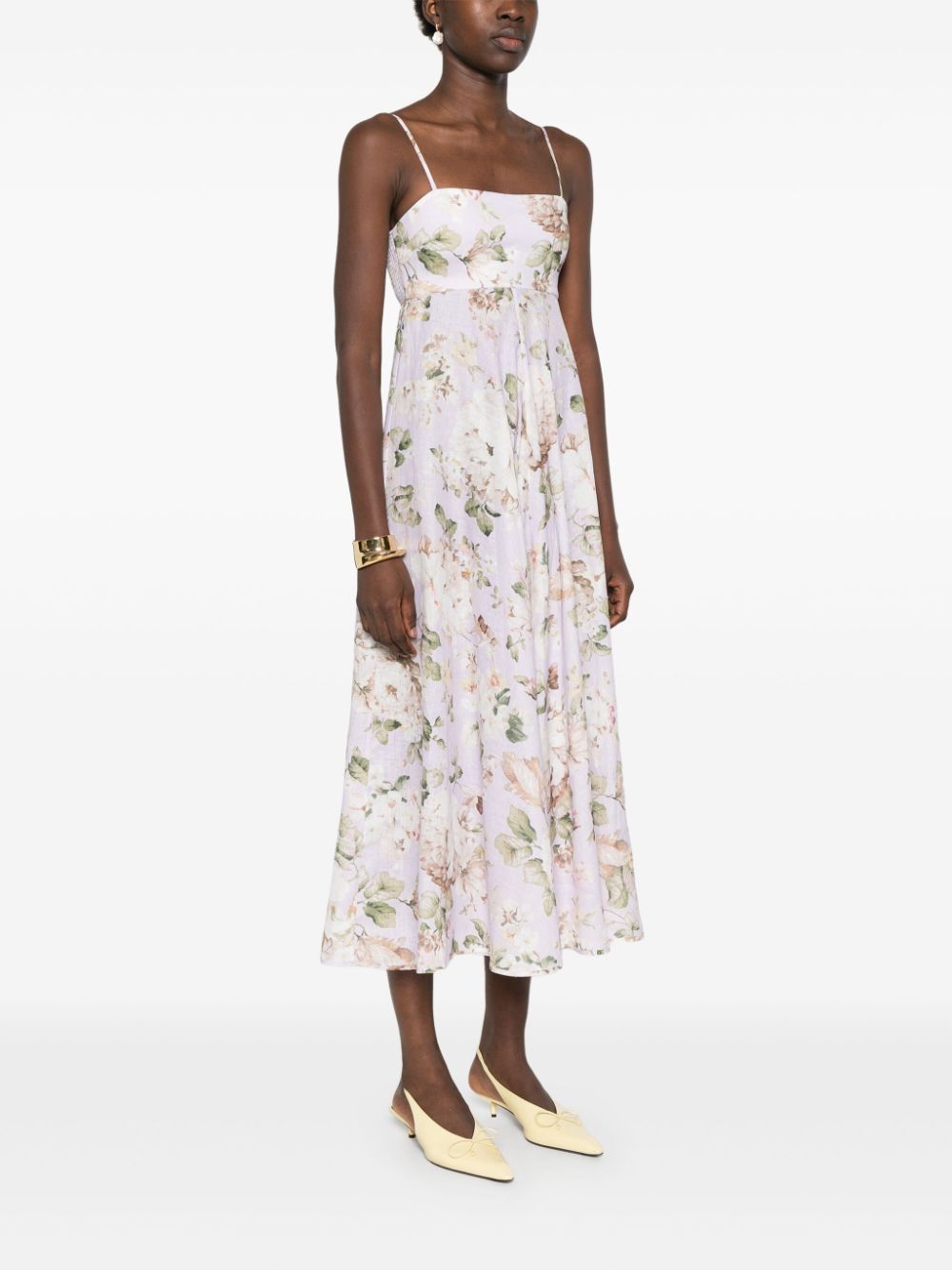 Zimmermann Dresses Lilac Linen