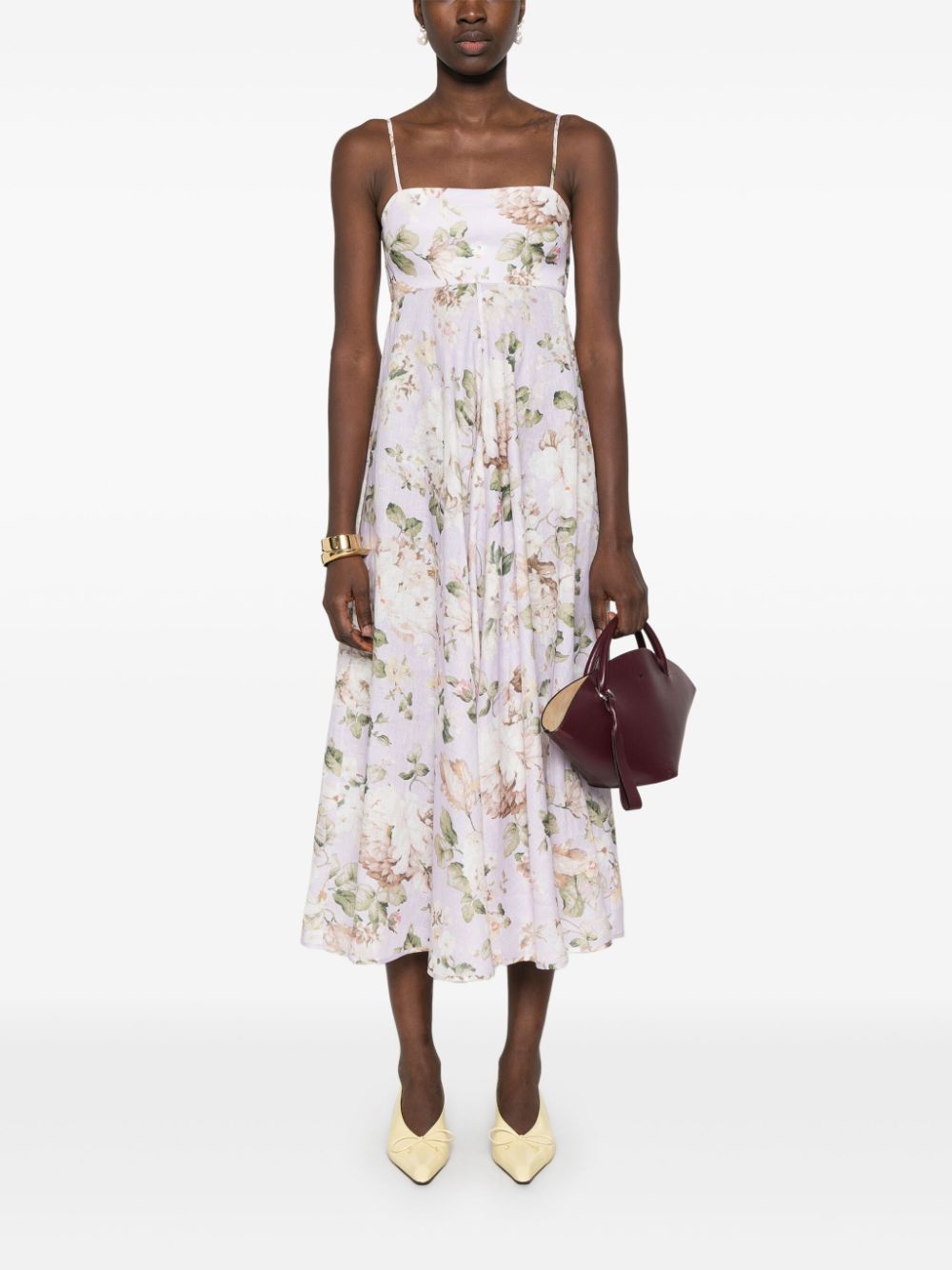 Zimmermann Dresses Lilac Linen