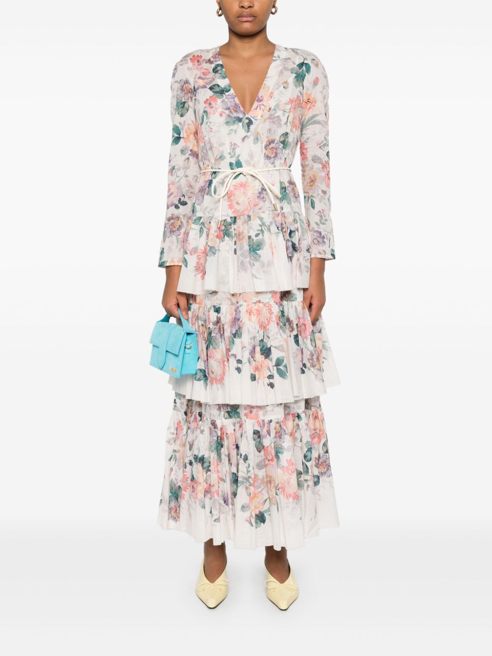 Zimmermann Dresses Beige Cotton