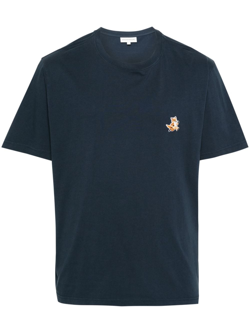 MAISON KITSUNE T-shirts and Polos Blue Cotton