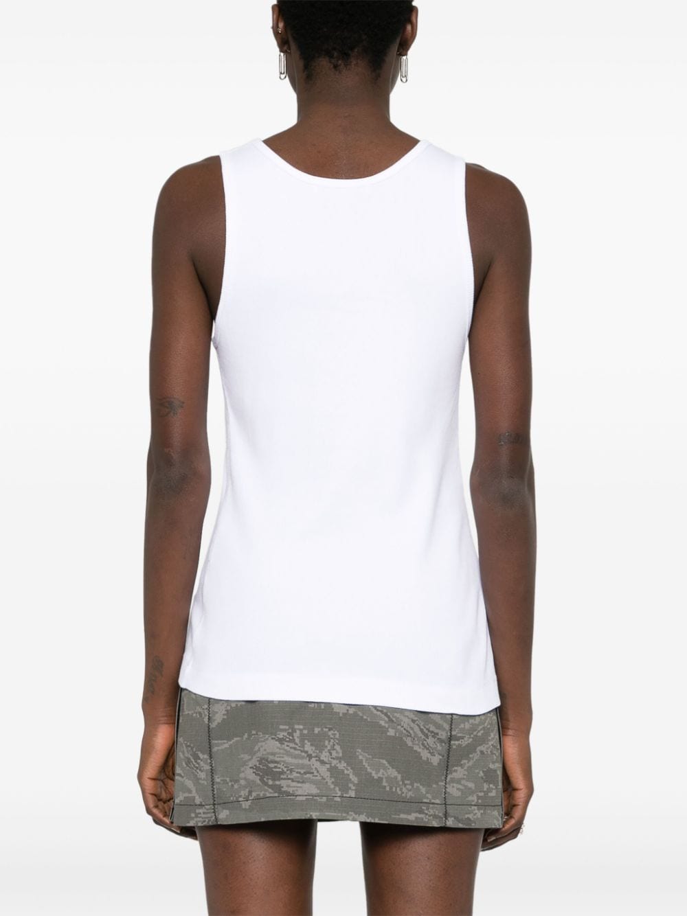 Maison Kitsune Top White Cotton