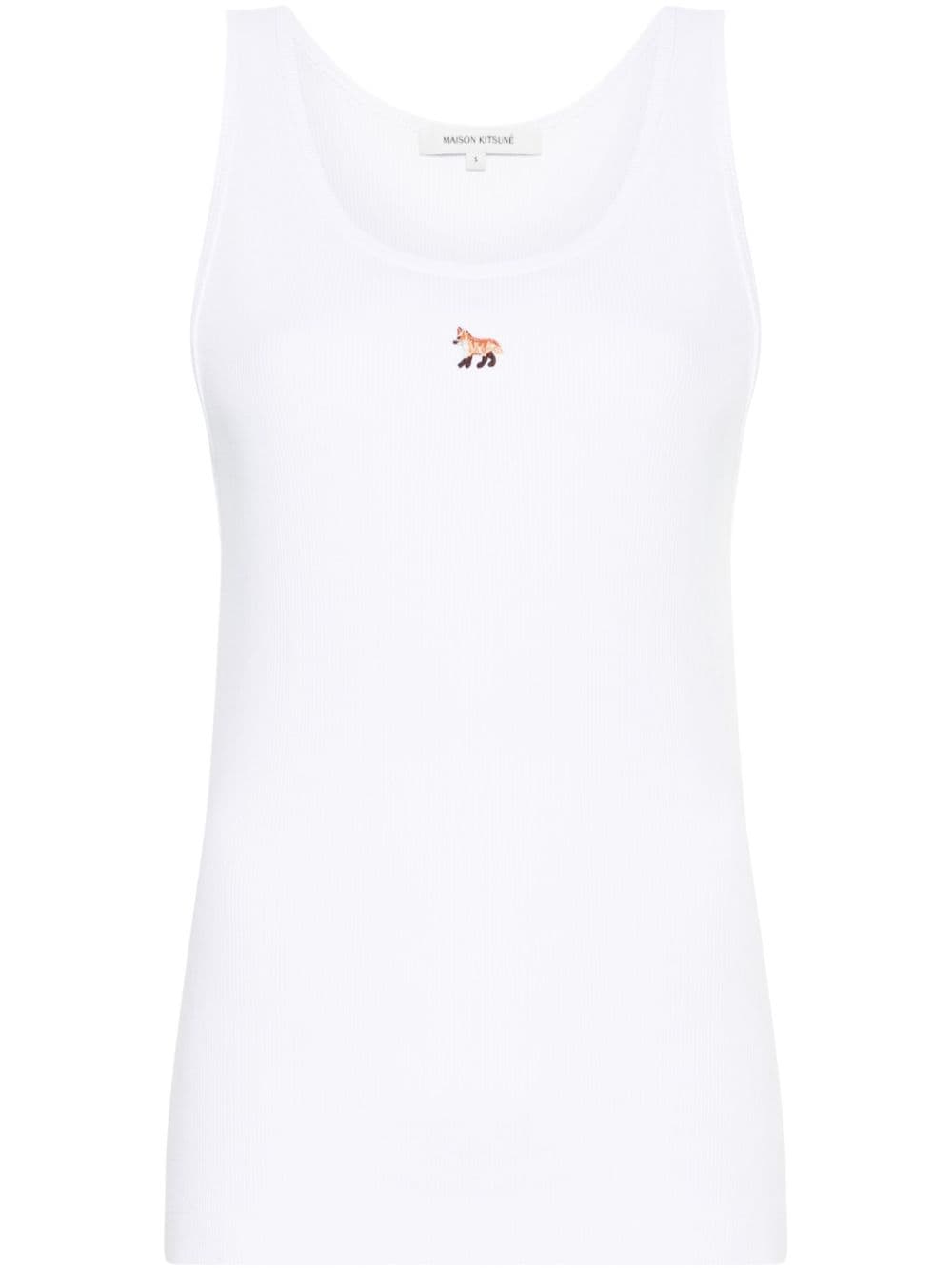 Maison Kitsune Top White Cotton