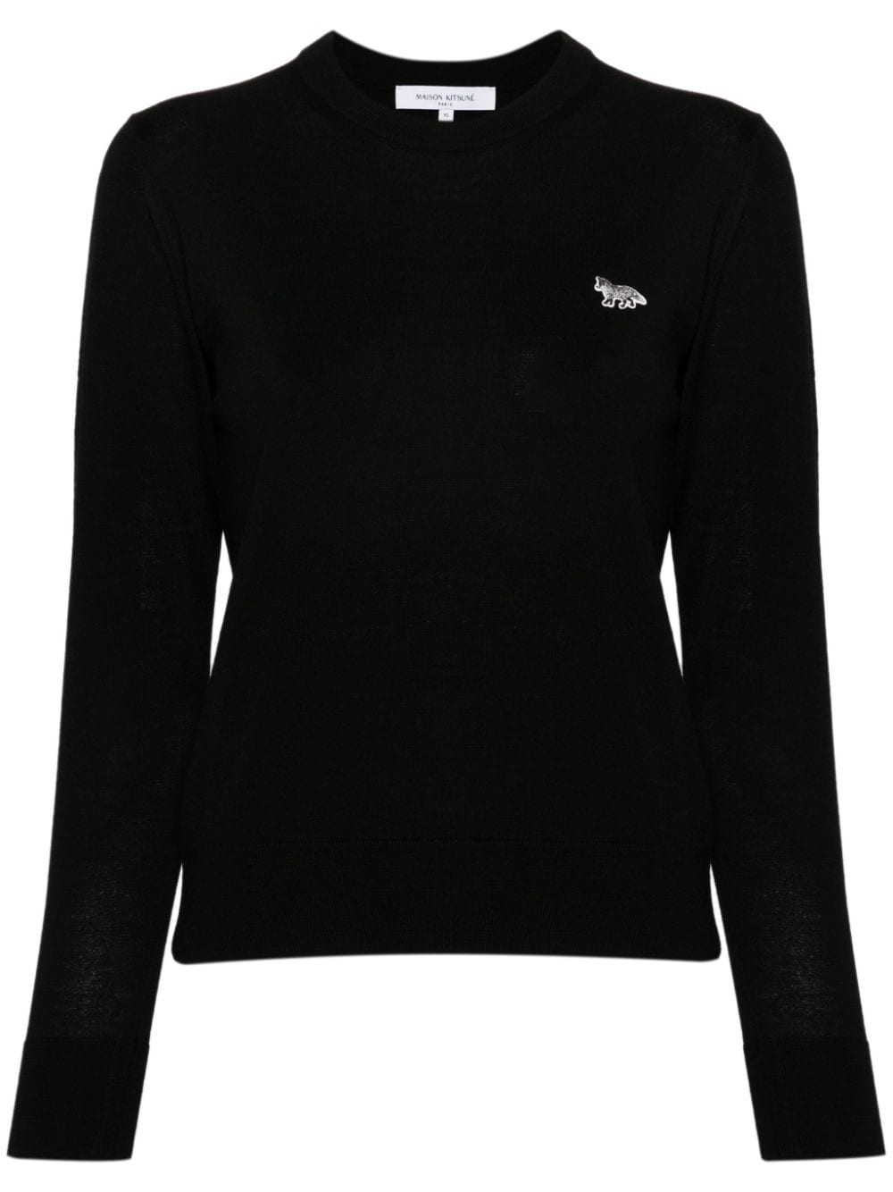 MAISON KITSUNE Sweaters Black Wool 100 %