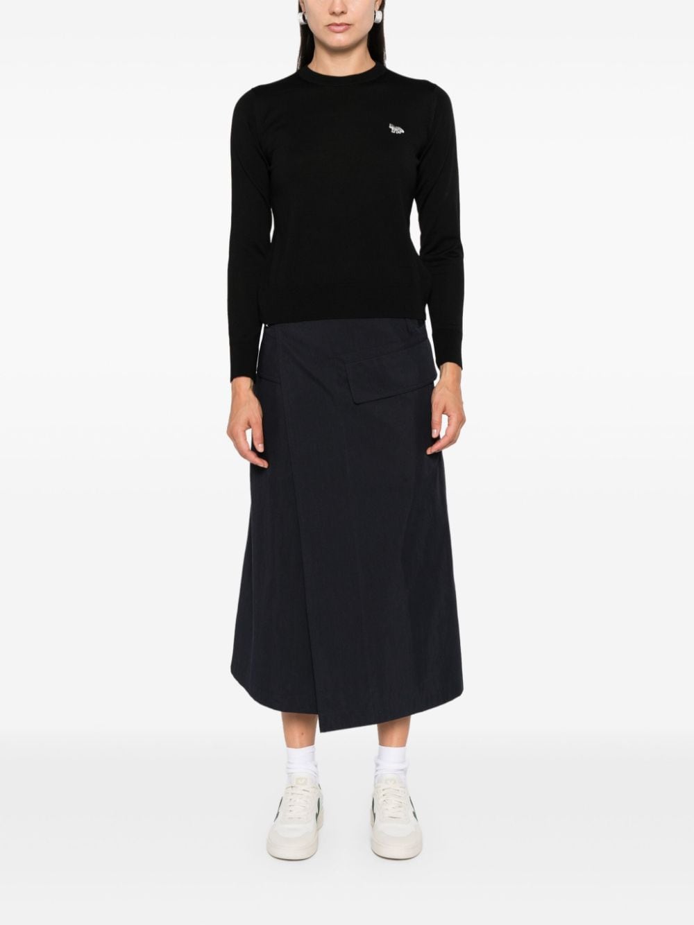 MAISON KITSUNE Sweaters Black Wool 100 %