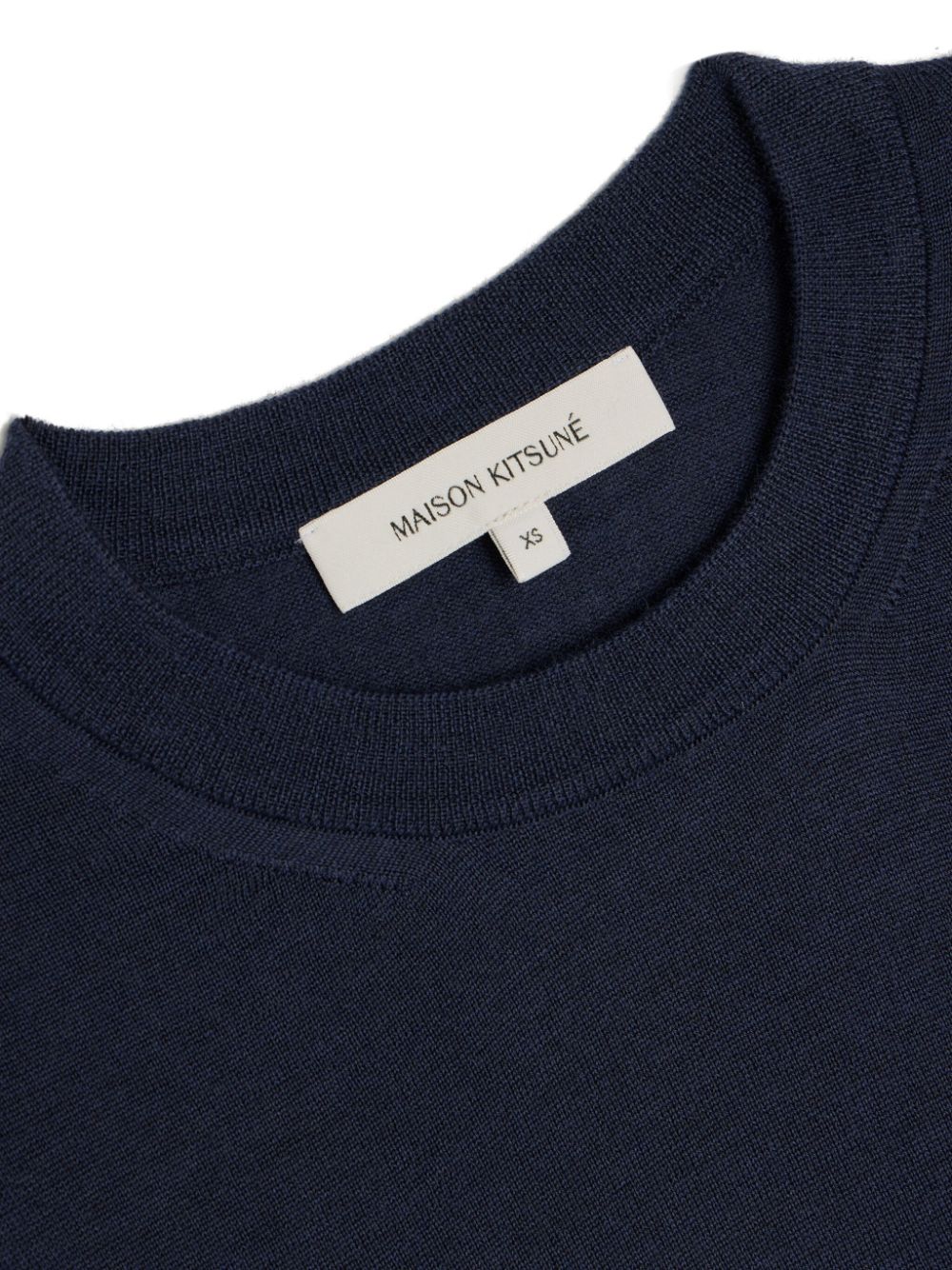 MAISON KITSUNE Sweaters Blue Merino Wool