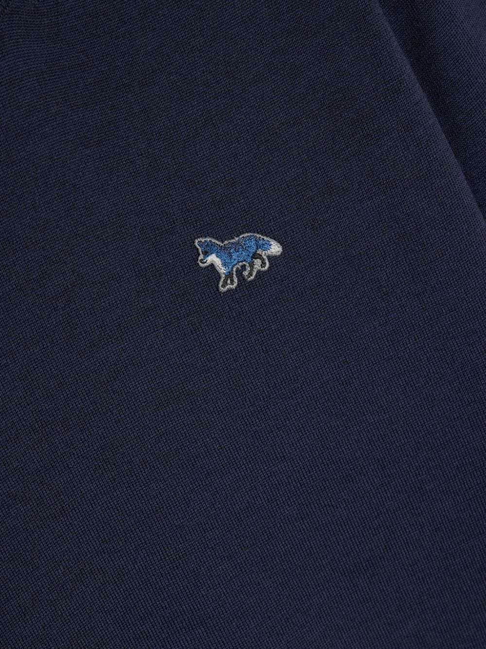 MAISON KITSUNE Sweaters Blue Merino Wool