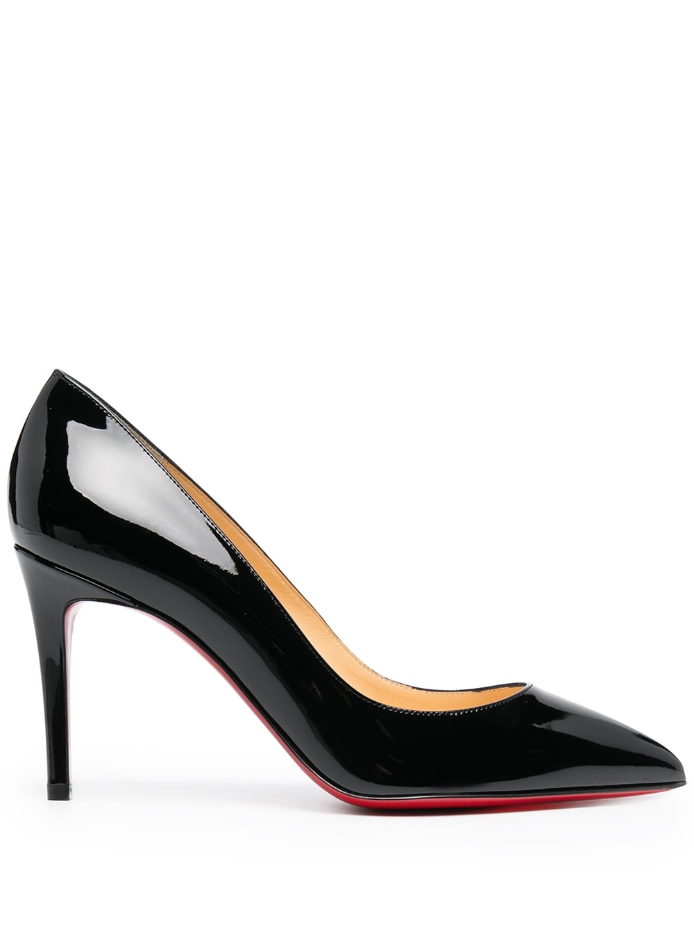 Christian Louboutin With Heel Black Leather 100 %