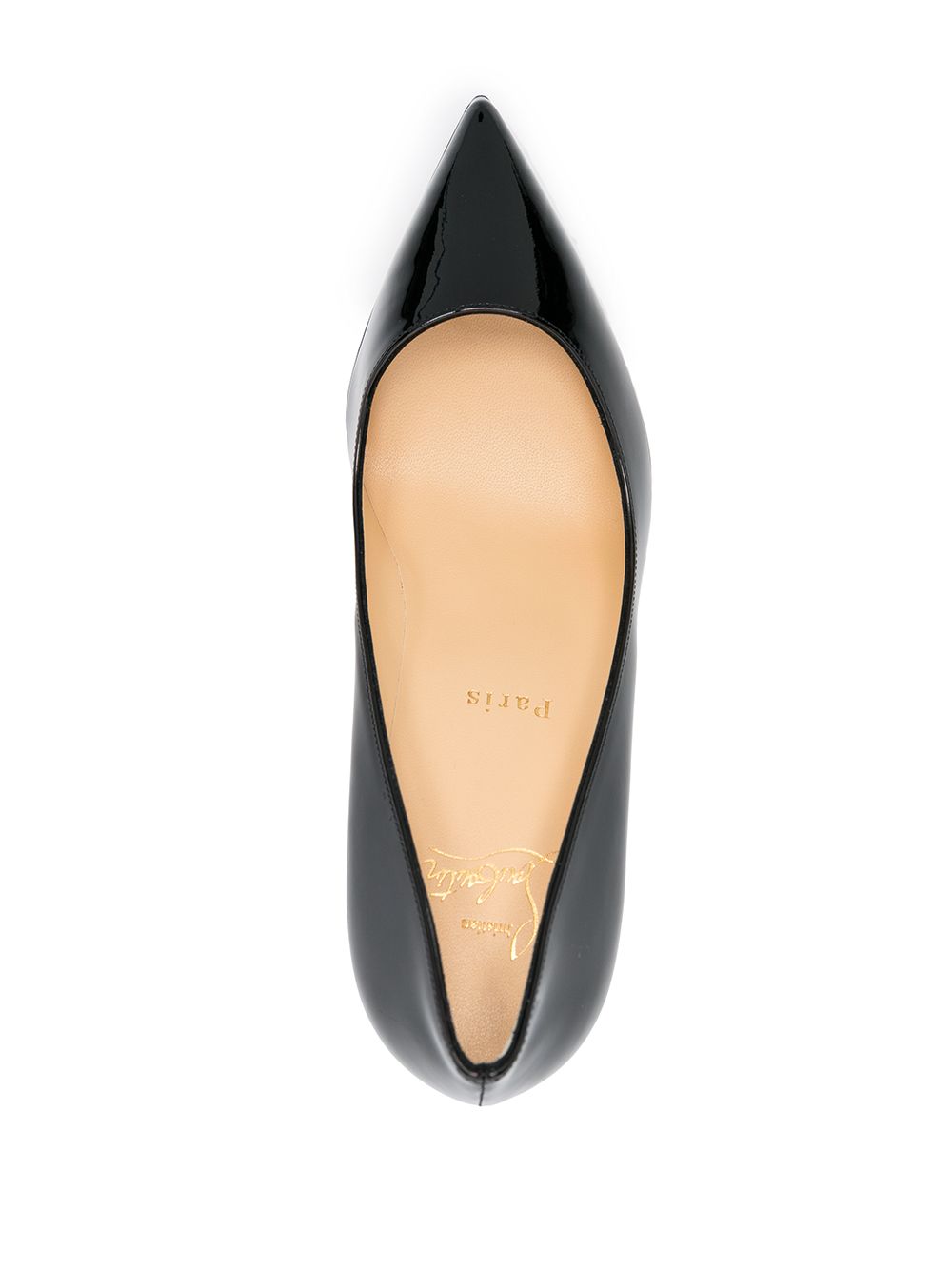 Christian Louboutin With Heel Black Leather 100 %