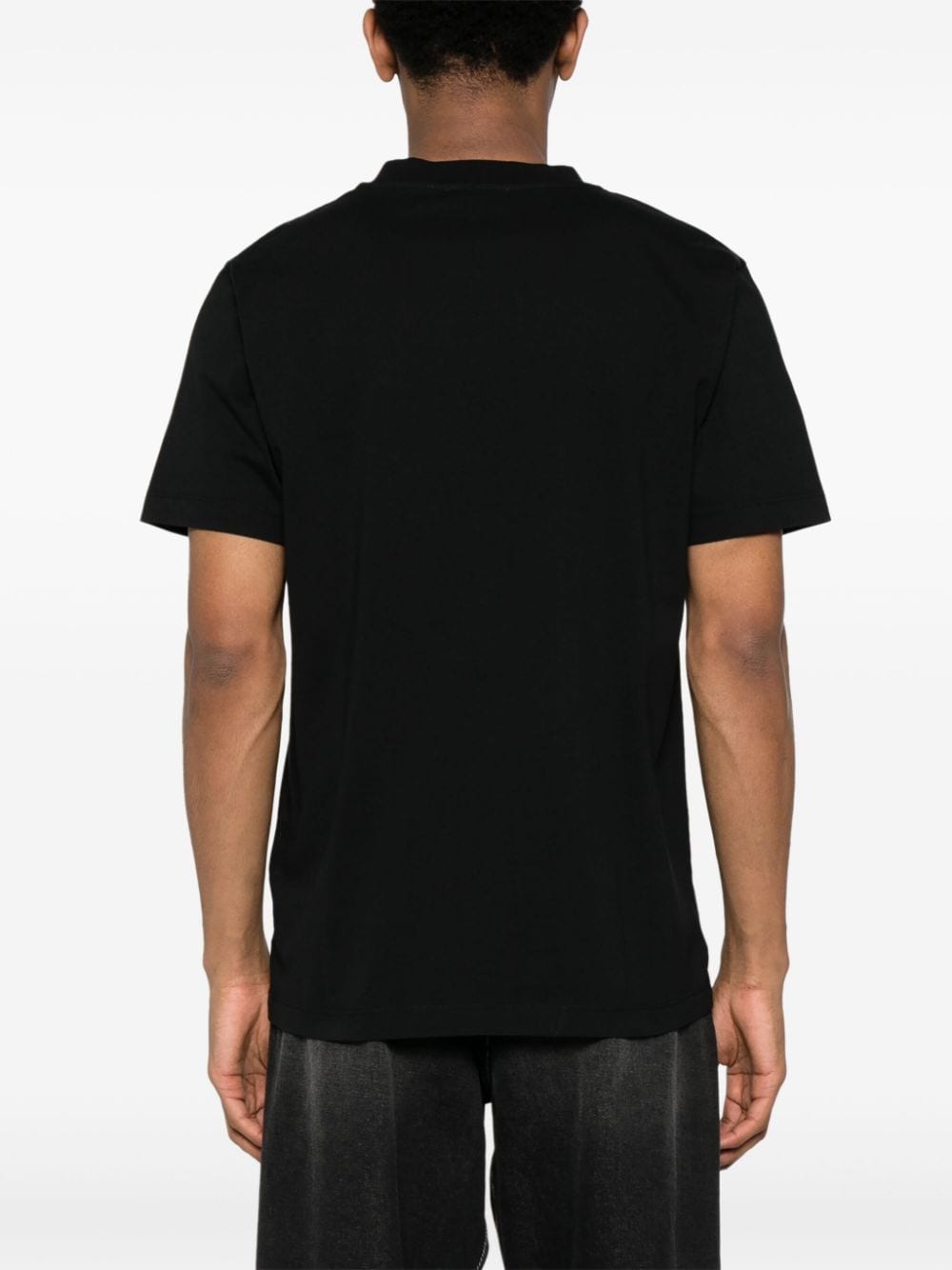 Off White T-Shirts And Polos Black Cotton