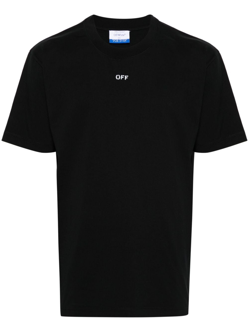 Off White T-Shirts And Polos Black Cotton