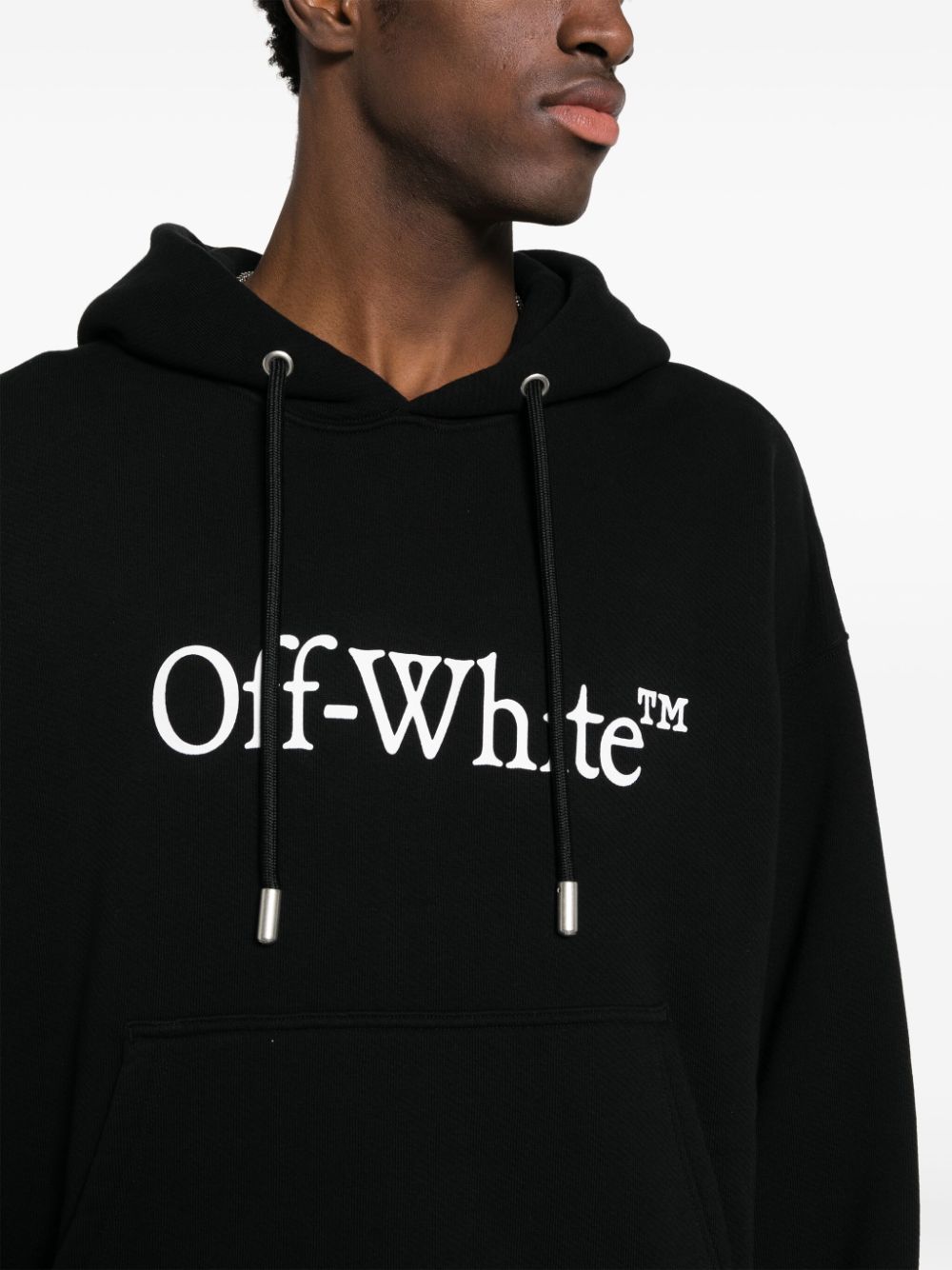 Off White Sweaters Black Cotton