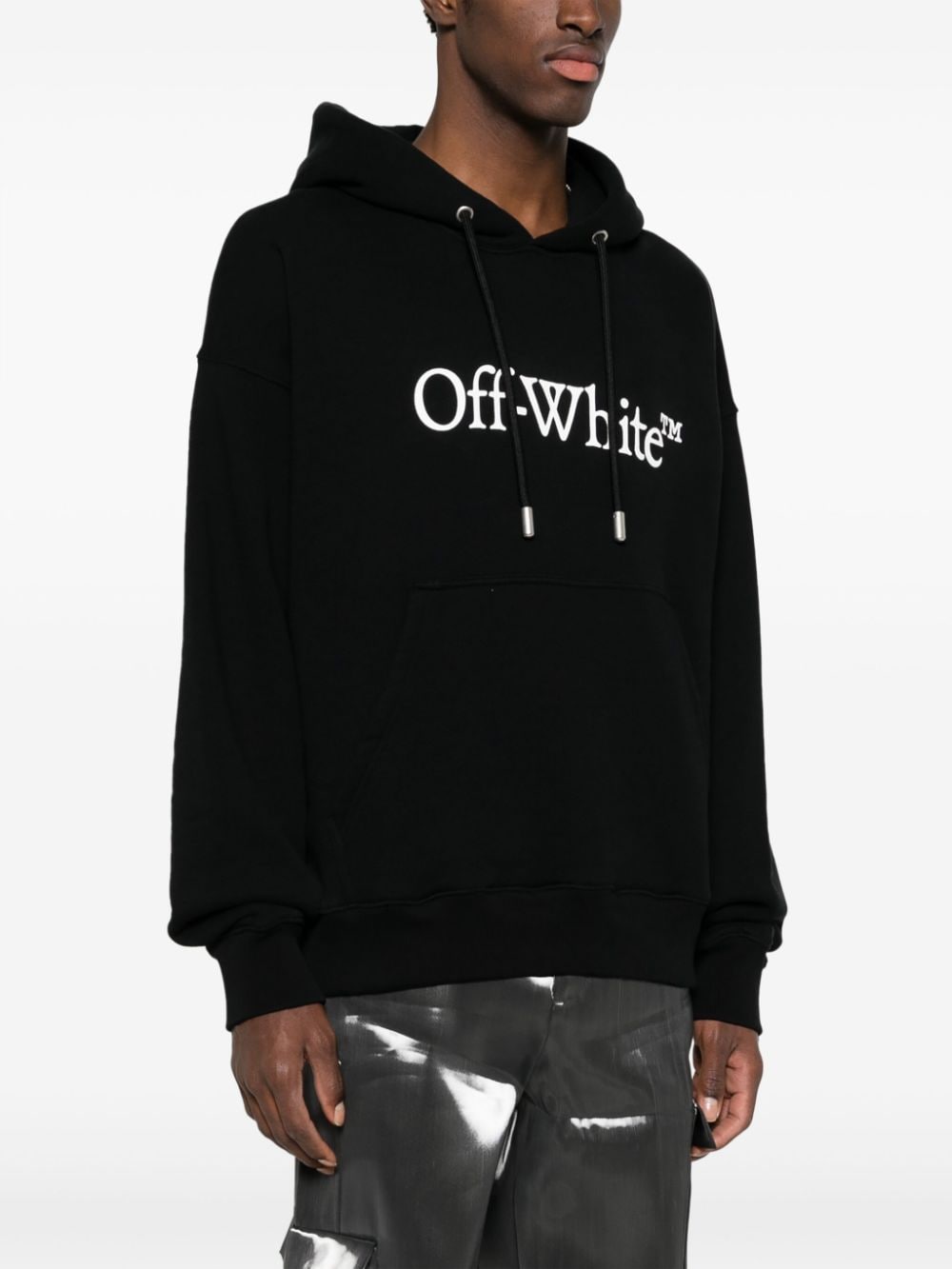 Off White Sweaters Black Cotton