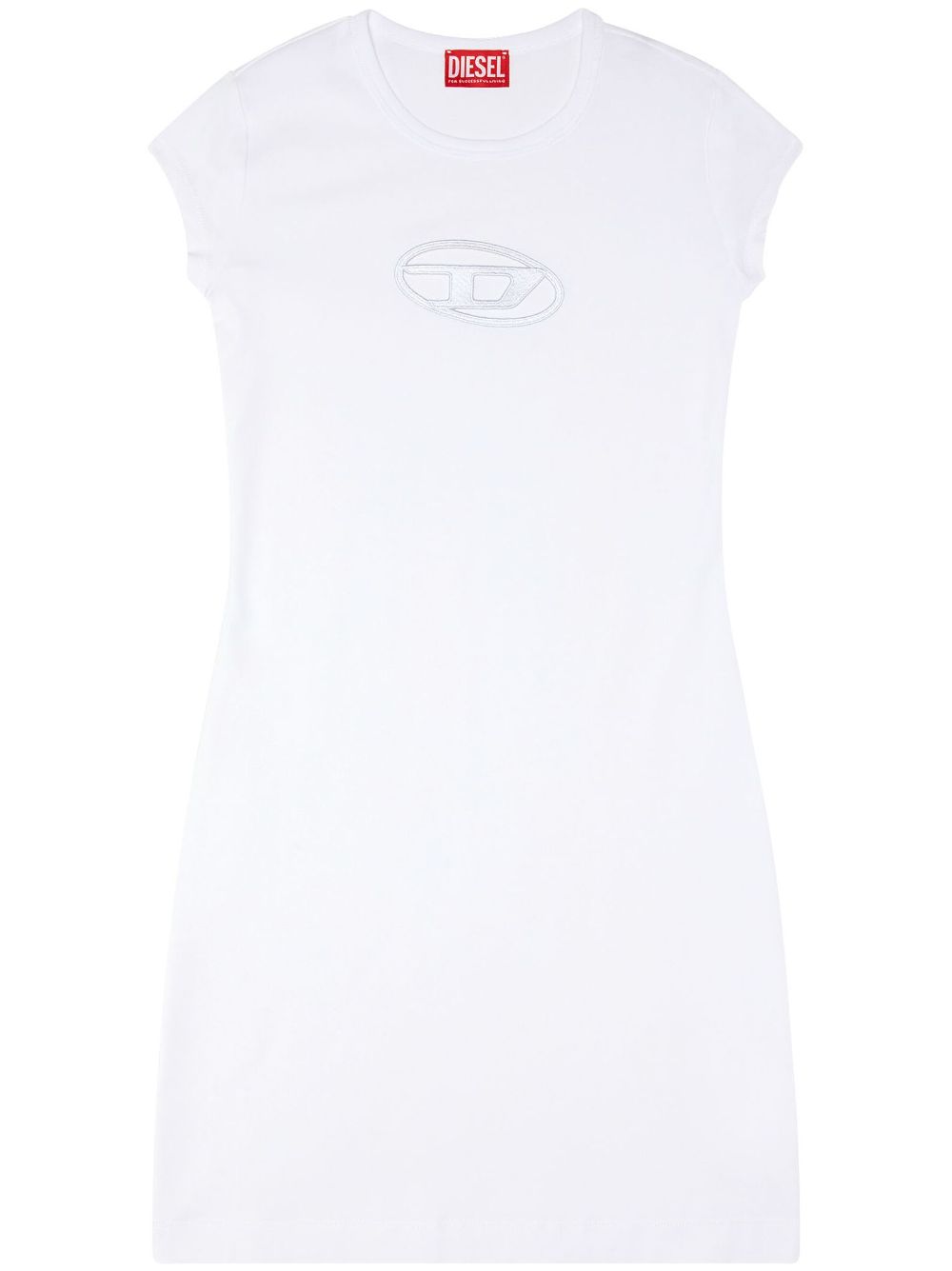 Diesel Dresses White Cotton