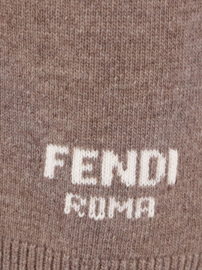 Fendi Dresses Dove Grey Wool Cashmere