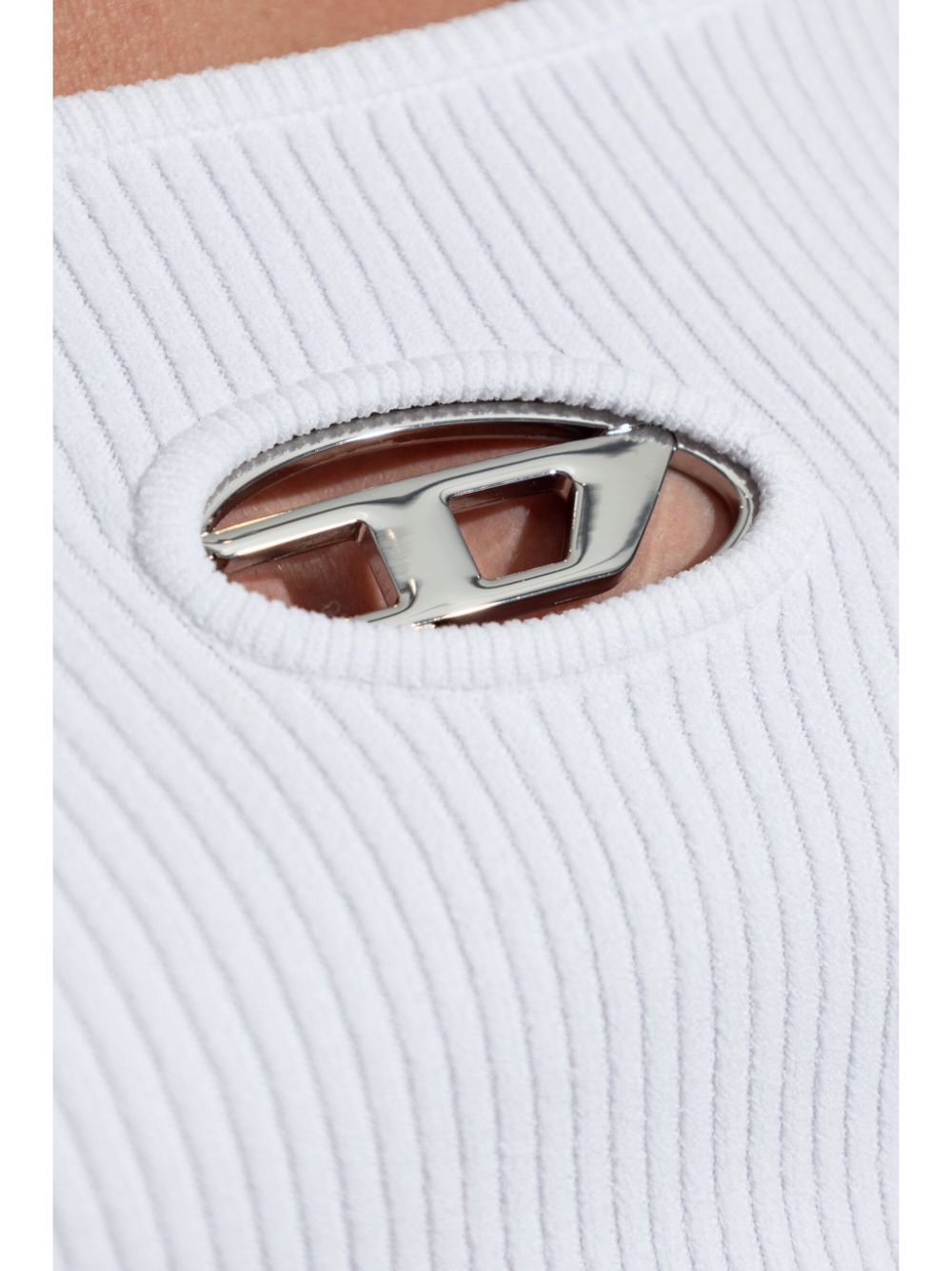 Diesel Top White Viscose